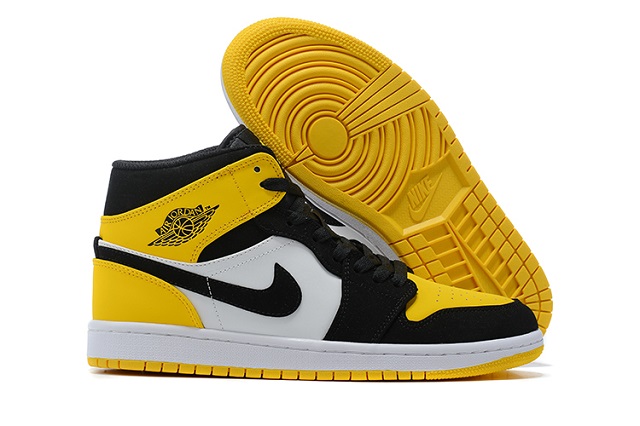 Air Jordan Retro 1 Grade AAA Black Yellow